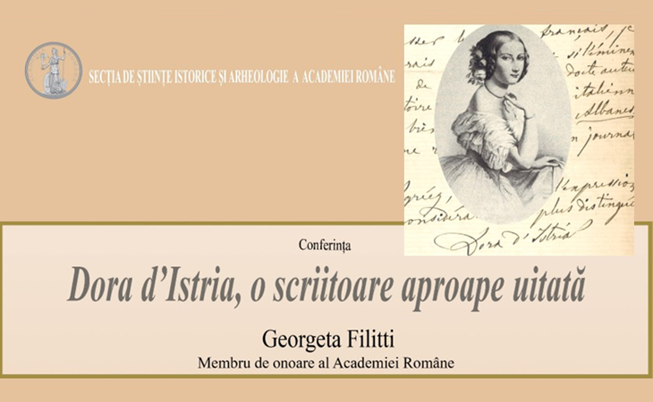 Conferința <i>Dora d'Istria, o scriitoare aproape uitată</i>