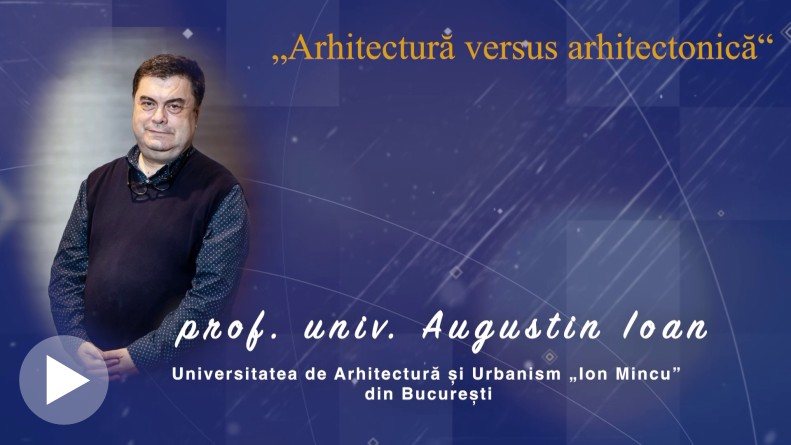 Arhitectură versus arhitectonică